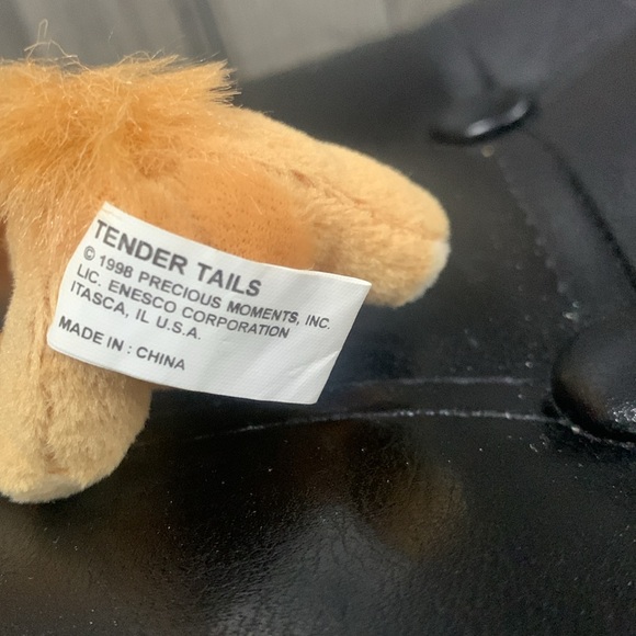 Precious Moments Tiny Tender Tails Baby Horse Pony Mare Plush Beanie Ornament - Picture 9 of 9